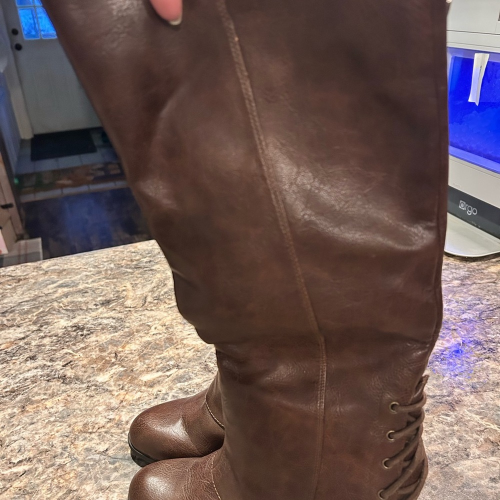 Fergalicious Brown Boots - Picture 5 of 9